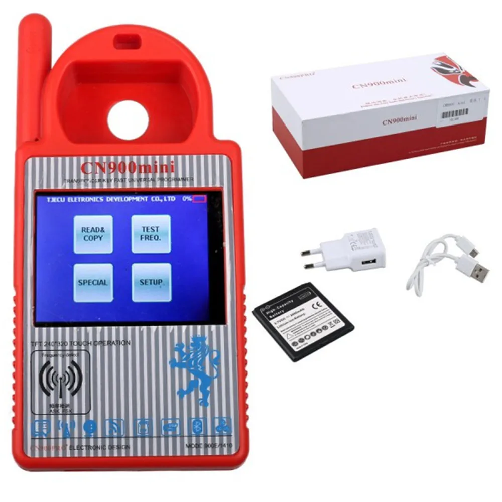 MINI CN900 Auto Transponder Key Programmer With English Arabic Turkish Spanish Portuguese Russian Japanese Language Version