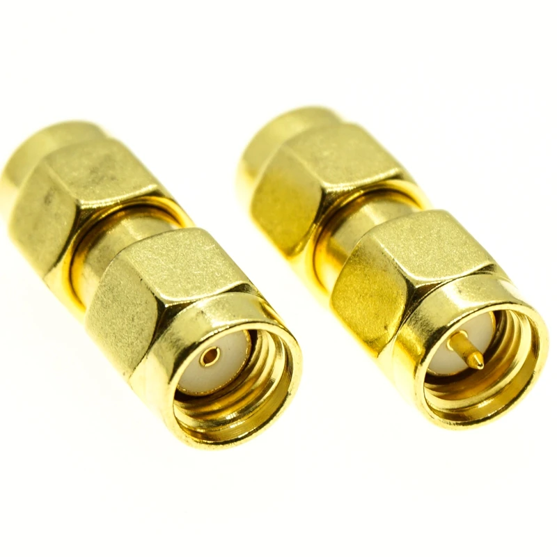 SMA to SMA Connector male female Jack plug RP SMA RPSMA Straight Right angle 3 way RF copper adapter Converter wifi antenna