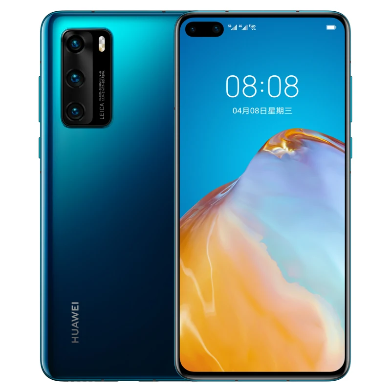 Imagem -04 - Global Verson Huawei P40 Pro 5g Telefone Móvel 6.58 Kirin 990 8gb 256gb Android 10 Bluetooth 5.1 In-screen Wif SA Nsa