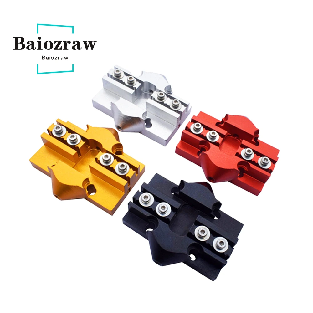 

3D Printer Accessories High Precision Full Metal Delta Pulley Slide Rail Hanger Effector Accessories Hole Distance 20x20mm 1pcs