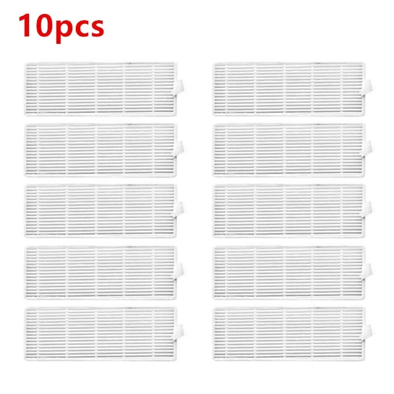 10pcs Robot Vacuum Cleaner HEPA Filter for Alfawise v9s Robotic Vacuum Cleaner Parts Accessories 130*50*9mm Filter Replacement