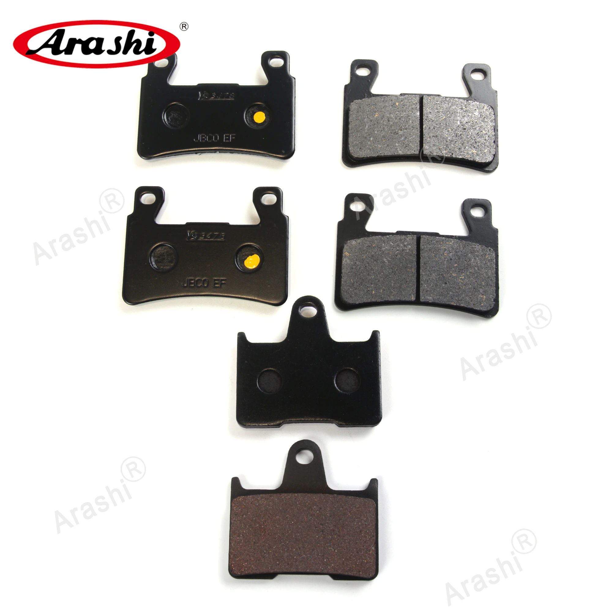 Arashi para HONDA CB400 Super Four 1999-2003 pastillas de freno delanteras y traseras pastillas de discos de motocicleta CB 400 Super Four 1999 2000 2001 2002