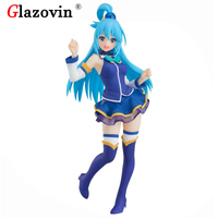 Original Genuine KonoSuba God's Blessing On This Wonderful World Aqua Action Figure Toys Pvc Model Dolls