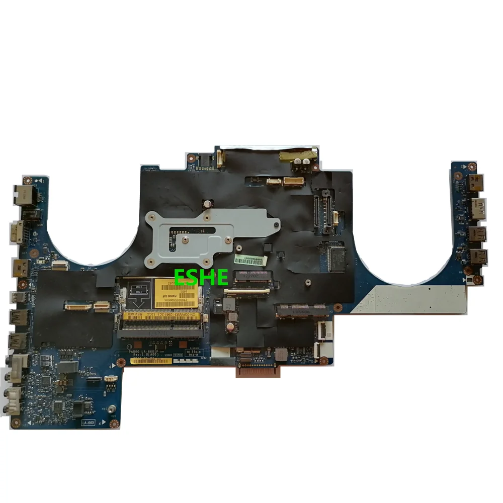 0GFWM3 GGFWM3สำหรับ Dell Alienware เมนบอร์ดแล็ปท็อป R3 M17X HM67เมนบอร์ด LA-6601P PAR00 100% การทดสอบการทำงาน