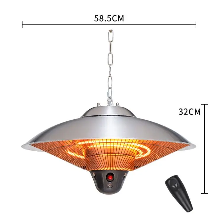 1500W/2100W/2500W electric heater Ceramic electric infrared eco-friendly outdoor gas patio heater electric warmer