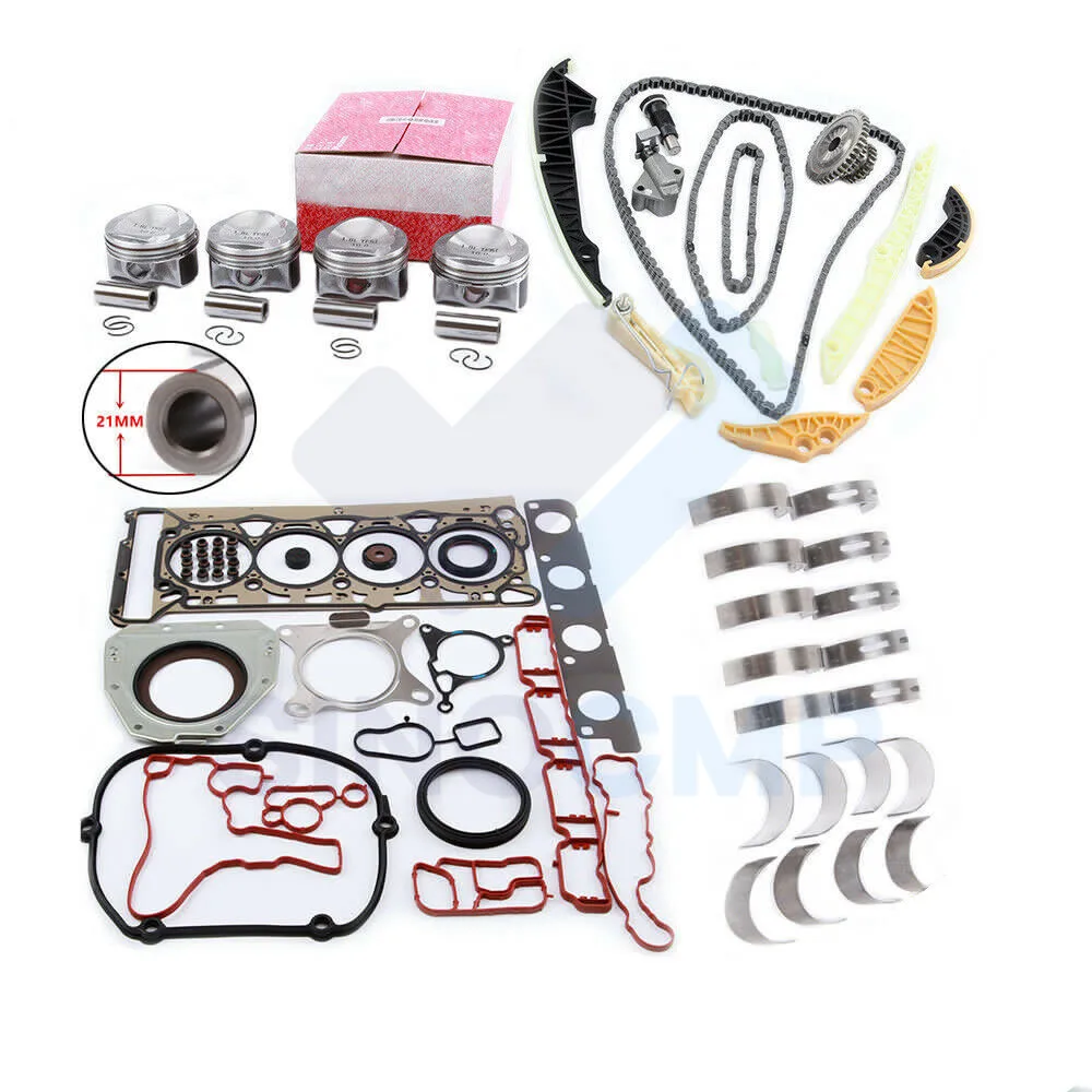 

Engine Cylinder Rebuild Overhaul Kit Fit For VW Golf AUDI A3 A4 A5 TT 1.8T CDHA