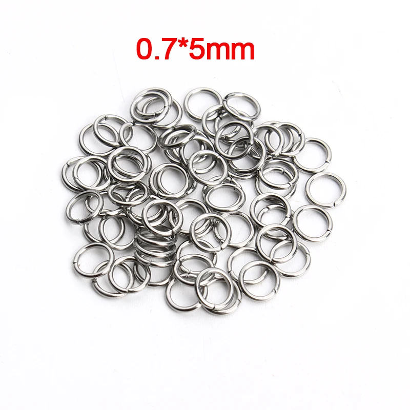 Louleur Hohe Qualität Edelstahl Offenen Jump Ring Runde Gold Farbe Split Ringe Für Diy Schmuck Machen Erkenntnisse Großhandel