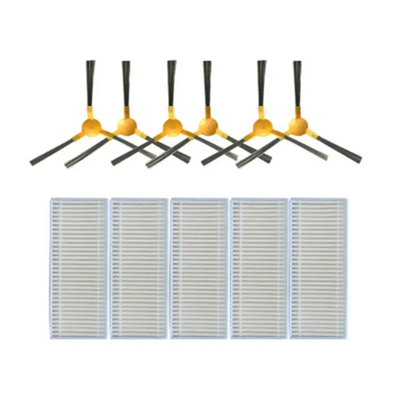 Робот-пылесос боковая щетка Фильтр Hepa для Tesvor V300 Запчасти для роботизированного пылесоса аксессуары для запасных частей