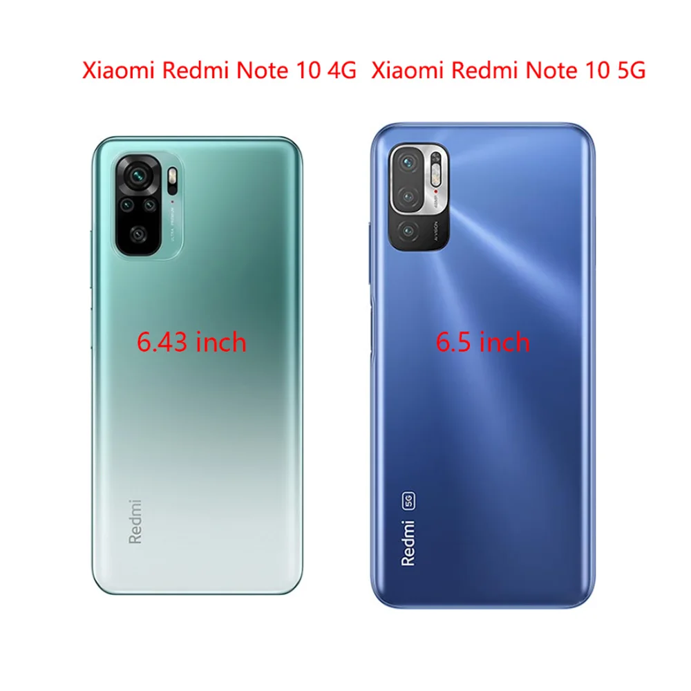 Per Redmi Note 10 custodia Note 10s Cover posteriore in Silicone per Redmi Note 10 Pro custodia morbida in TPU per Redmi Note 10 5G Phone Coque