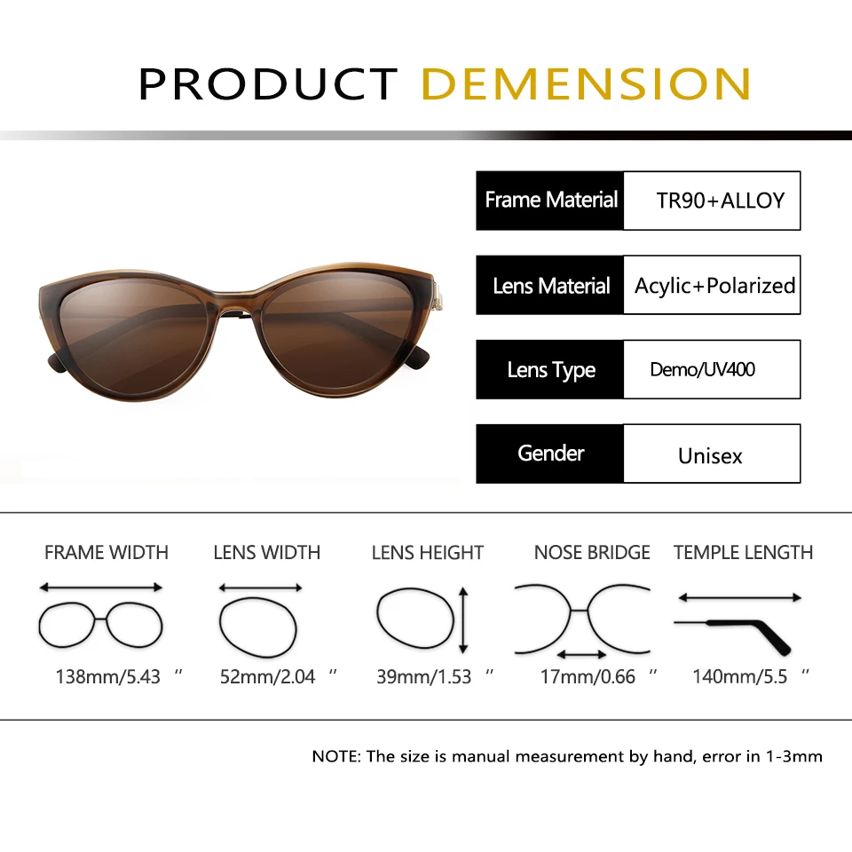 TR90 Memory Alloy Cat Eye Glases Frame Women Fashion Optical Eyewear Cateye Polarized Magnetic Sunglasses Prescription Eyeglass