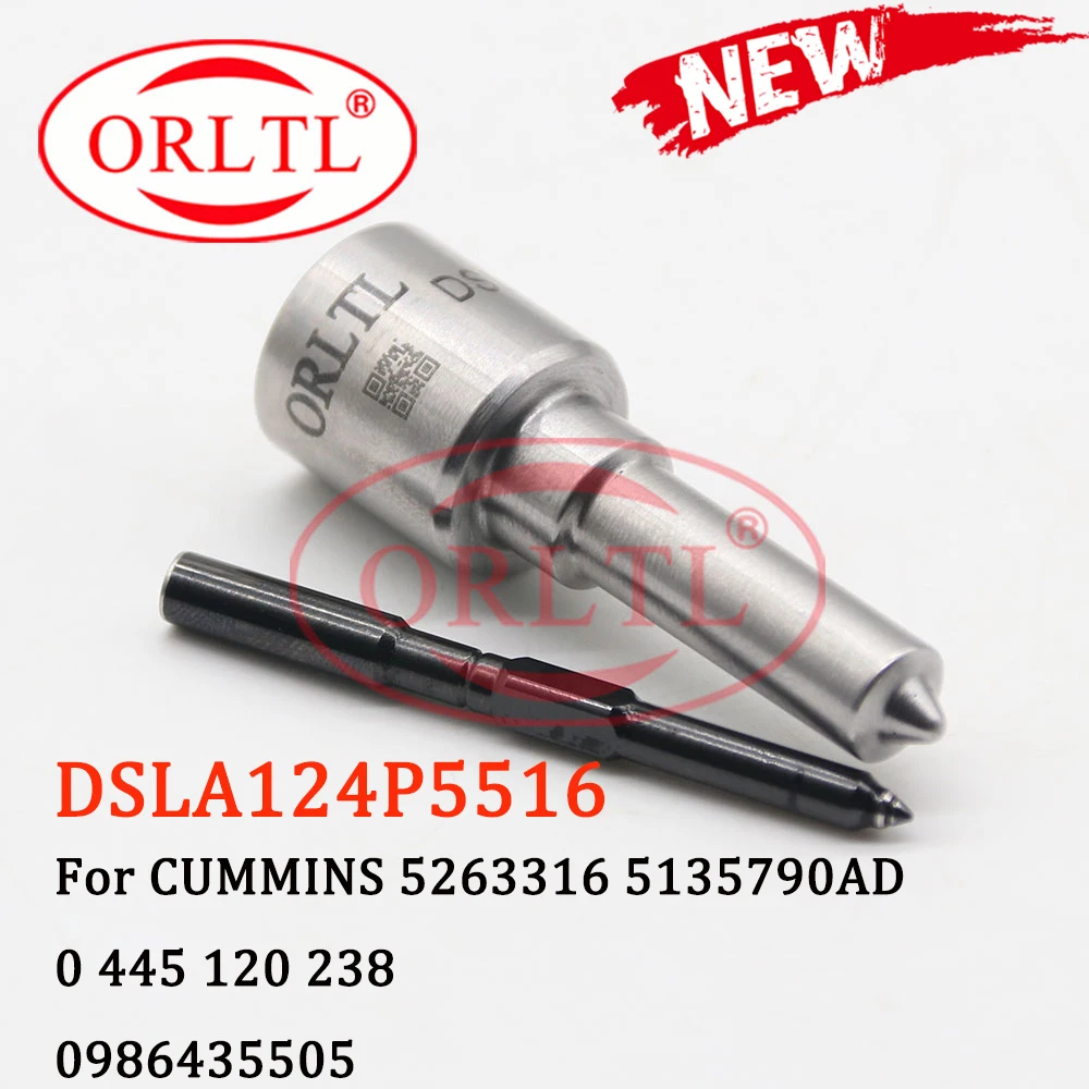 

Форсунка топливного инжектора ORLTL DSLA124P5516 (0 433 175 516), форсунка распылителя DSLA 124 P 5516 (0433175516) для Cummins 0 445 120 238