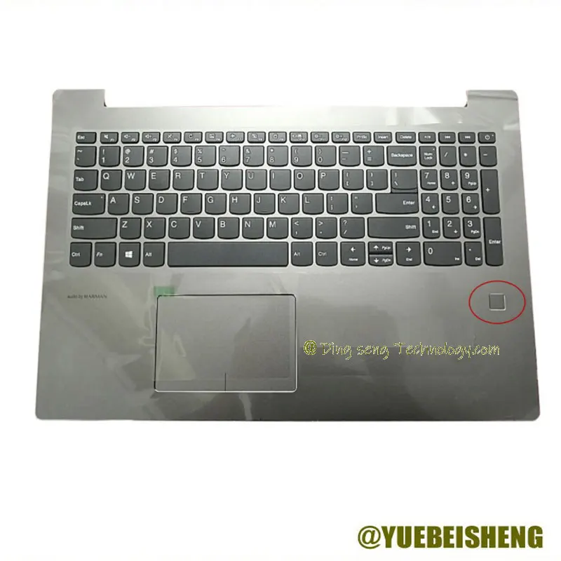 New For Lenovo ideapad 5000-15 520-15 520-15IKB Palmrest Upper Case US Keyboard Cover 5CB0N98772