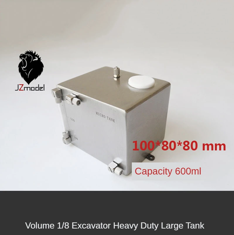 Serbatoio di combustibile lucidato acciaio inossidabile addensato grande serbatoio di combustibile resistente dell'escavatore 1/8 con il sedile fisso