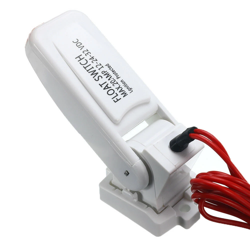 12 24 32V Lenspomp Automatische Elektrische Waterpomp Boot Marine Float Switch Waterniveau Controller Flow Sensor Schakelaar