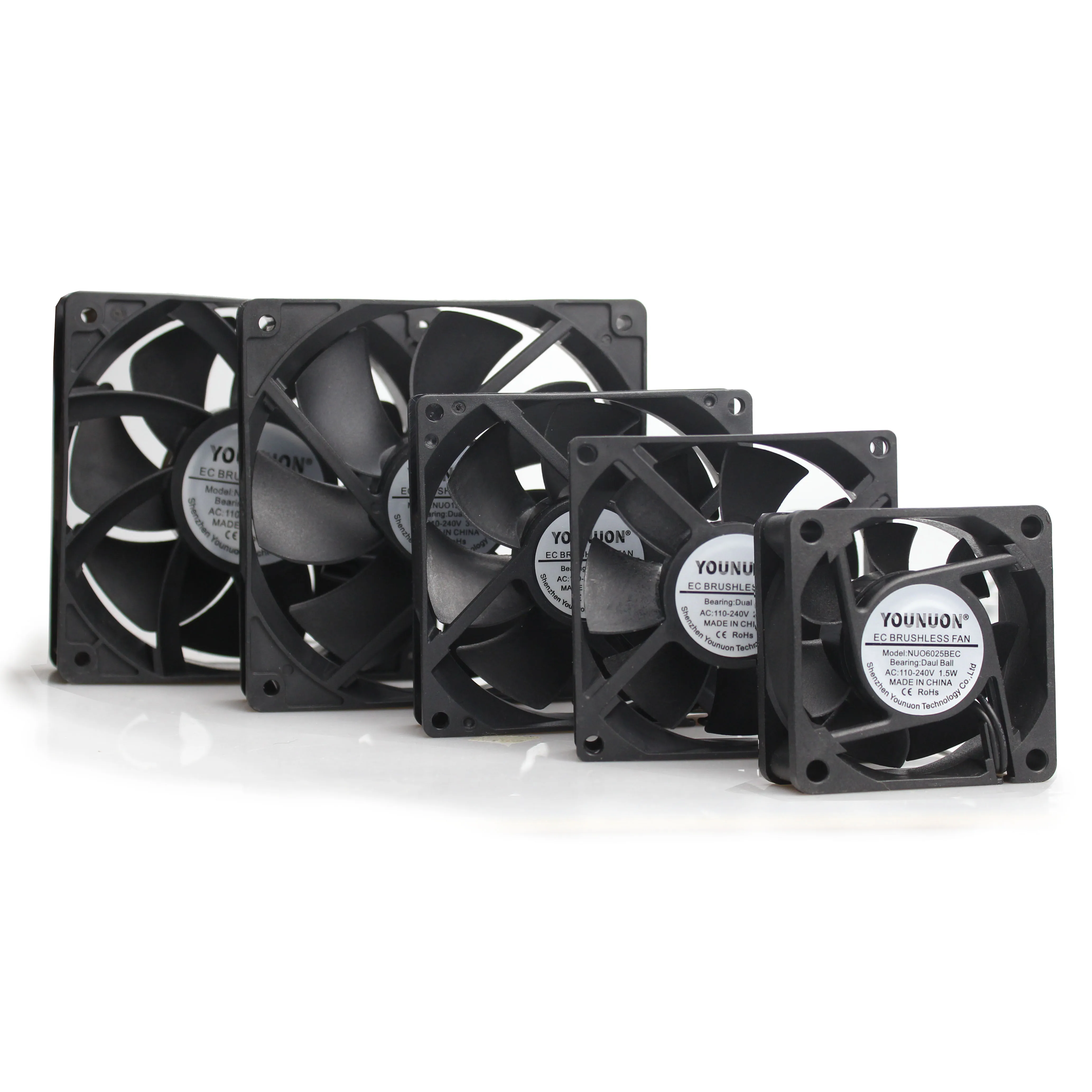 1PCS EC Brushlee Fan 6025/8025/9225/12025/12038/12032 AC 110V 115V 120V 220V 240V Làm Mát Cooler Fan