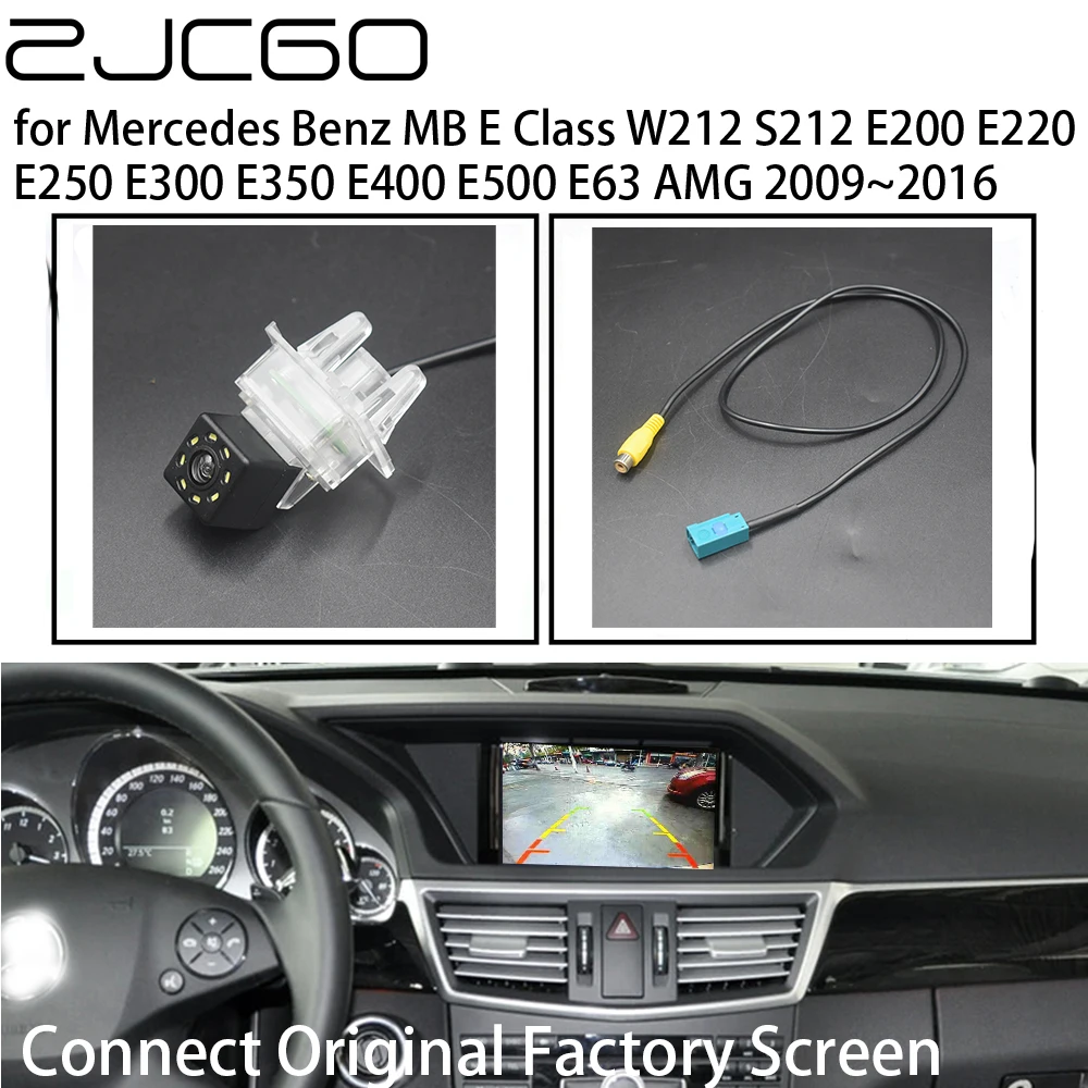 ZJCGO Car Rear View Reverse Back Up Parking Camera for Mercedes Benz MB E Class W212 S212 E200 E220 E250 E300 E350 E400 E500 E63