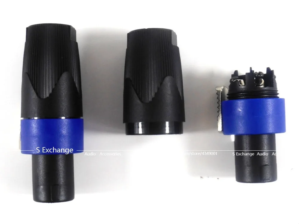 10pcs /lot use for Neutrik NL4FC Professional 4-core Speakon connector speaker plug
