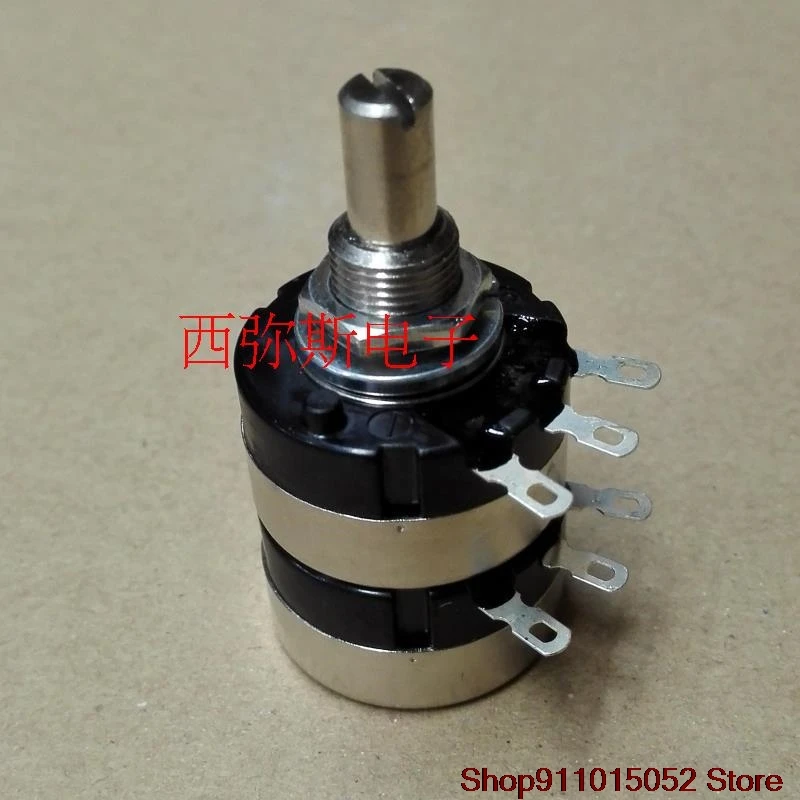 Taiwan dual potentiometer RV24YG20SB502 dual 6-pin dual-channel volume potentiometer