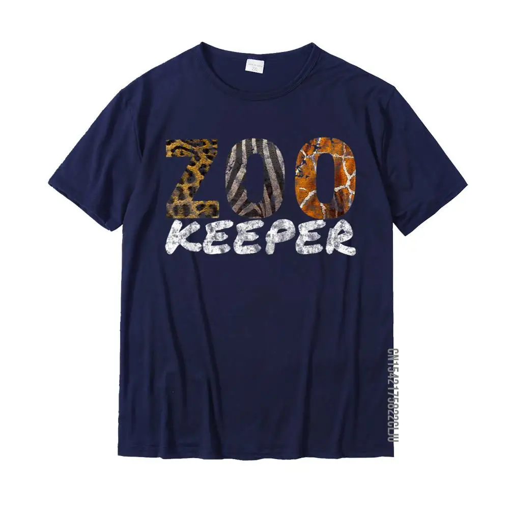 Grappig Zoo Keeper Afrikaanse Savanne Dieren Zookeeper T-shirt Katoen Mannen T-shirt Klassieke T-shirt Nieuwe Komende Gedrukt