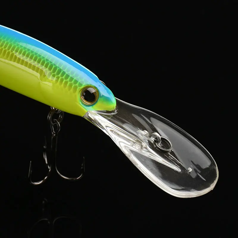 ALLBLUE DEEP WALLEYE Trolling Fishing Lure Wobbler 125MM 19G Plovoucí Crankbait Ta3 Minnow Depps