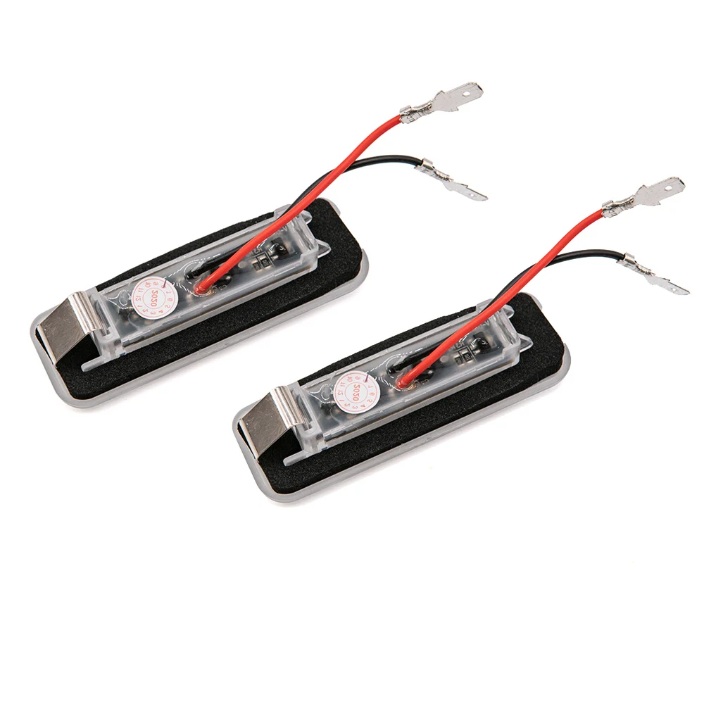 2 pezzi per Ford Focus MK1 1998-2005 lampada targa a LED bianca ad alta luminosità con luce targa