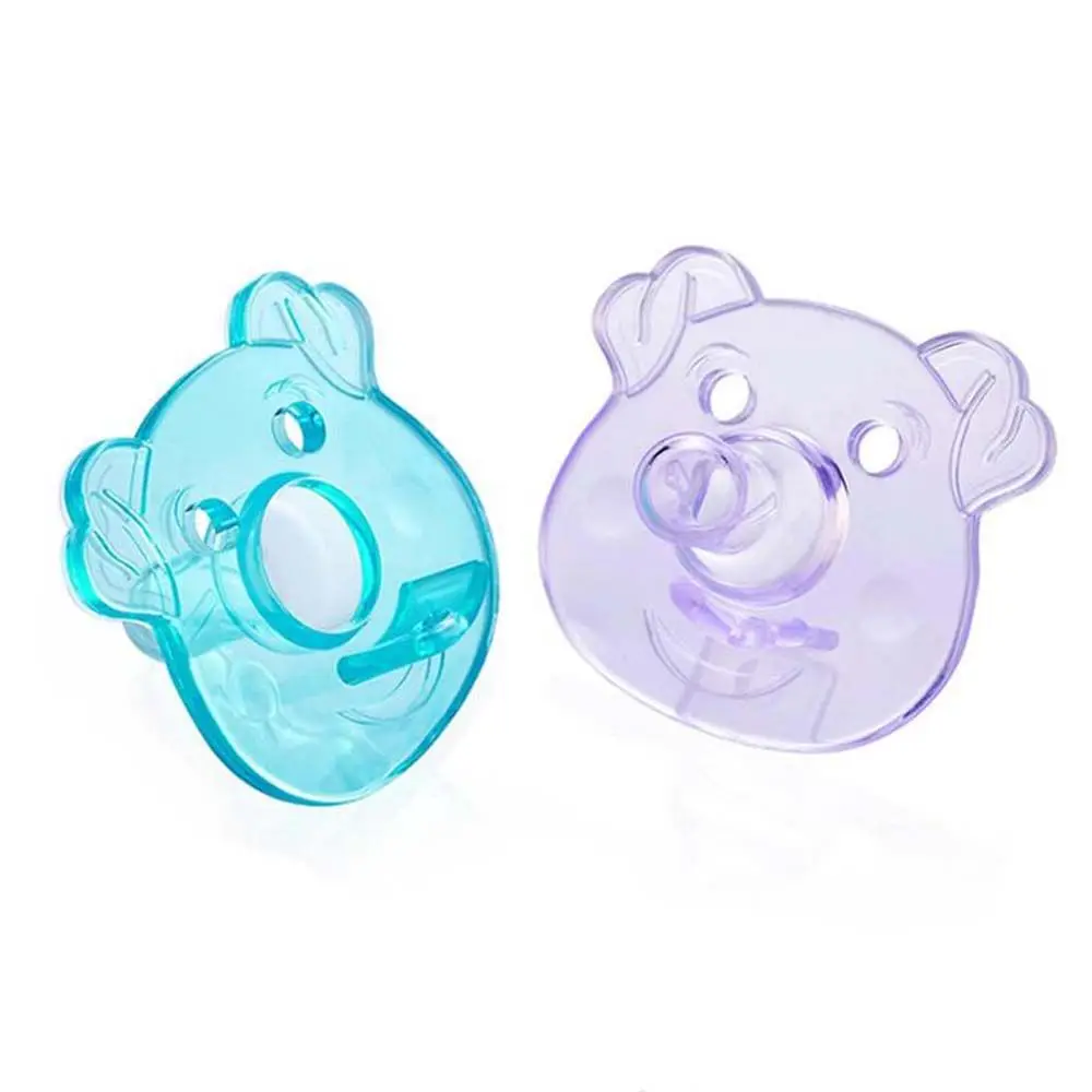 Cartoon Baby Soothing Silicone Pacifier Baby Pacifier Breast Milk Round Head Type Infant Sleeping Pacifier Chew Baby Products