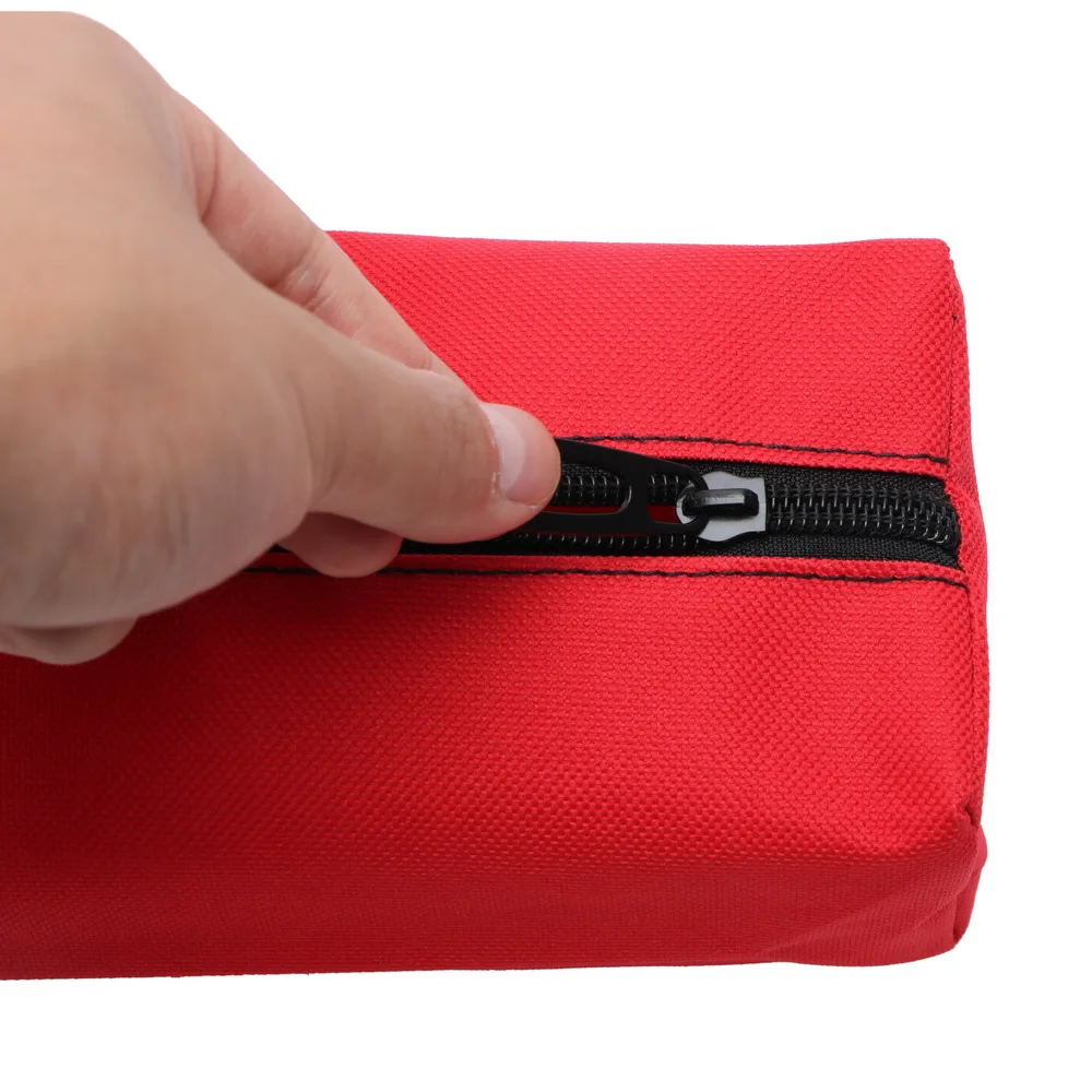 Borsa portaoggetti a mano per viti chiodi punta da trapano parti metalliche borsa per attrezzi multifunzione organizzatore impermeabile strumenti confezione Oxford