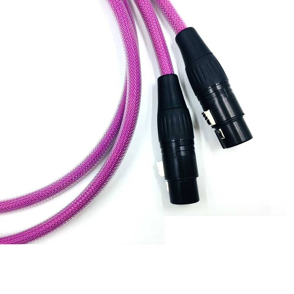 TOP-HiFi Cặp Ortfon 2RCA Nam Để 2XLR Dây Cáp XLR Cân Bằng Tham Khảo Liên Thông Cáp Âm Thanh XLO HTP1 dây Cáp