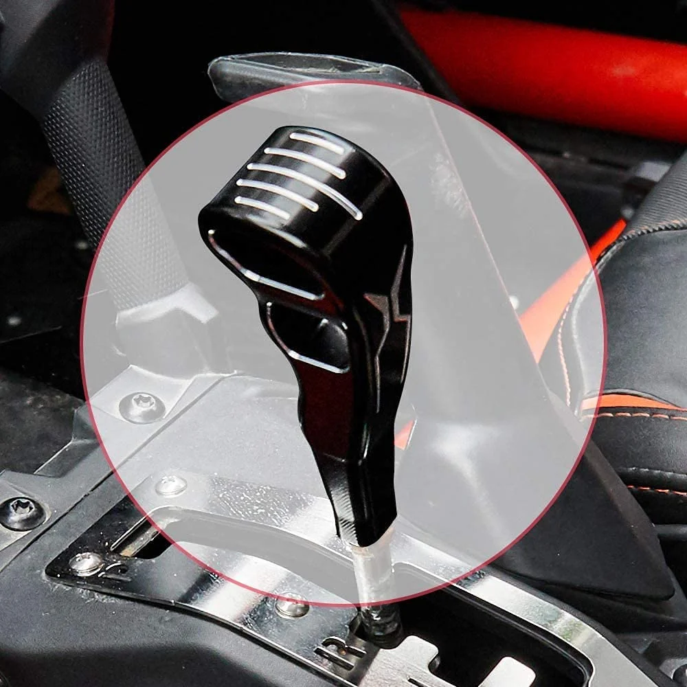 1 Pcs Car Manual Shift Knob Black Gear Shifter Head For Bombardier Cam Am X3 2017 2018 2019 2020 2021