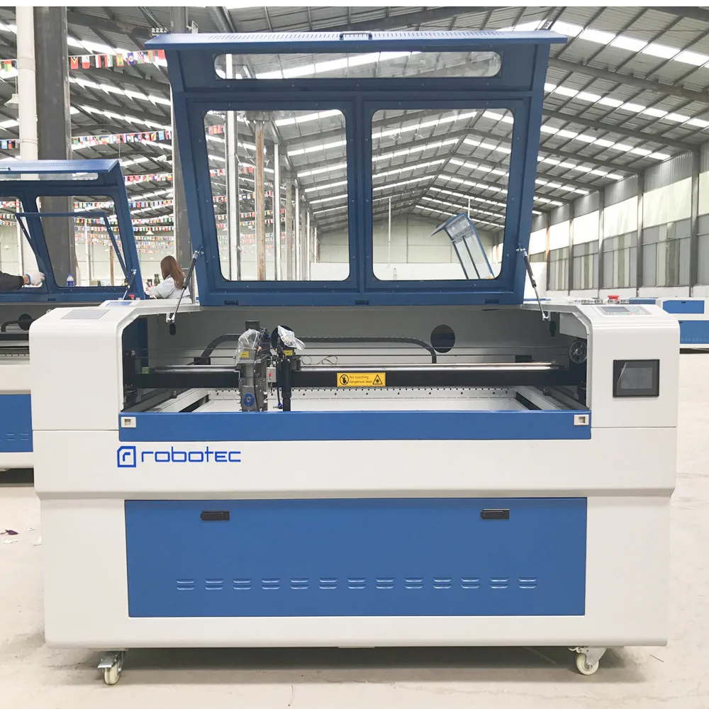 Máquina de grabado láser CNC automática, cortador de madera/cuero/plástico/acrílico/Metal, 150W, 1300x900mm