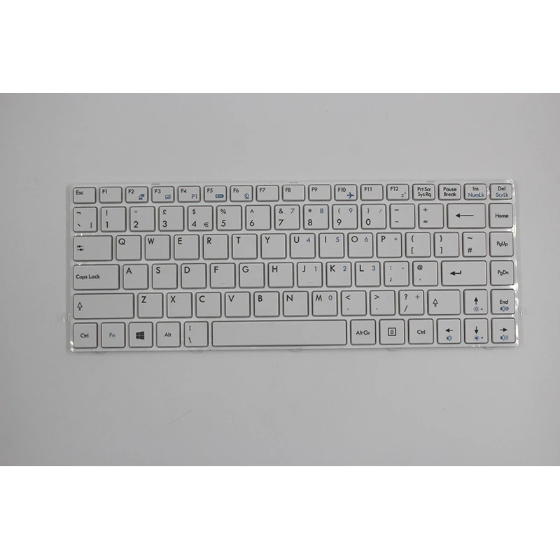 

NEW UK White FOR MSI CR420 CR460 X350 EX465 CX420 X370 MS-1453 MS-145A UK laptop keyboard