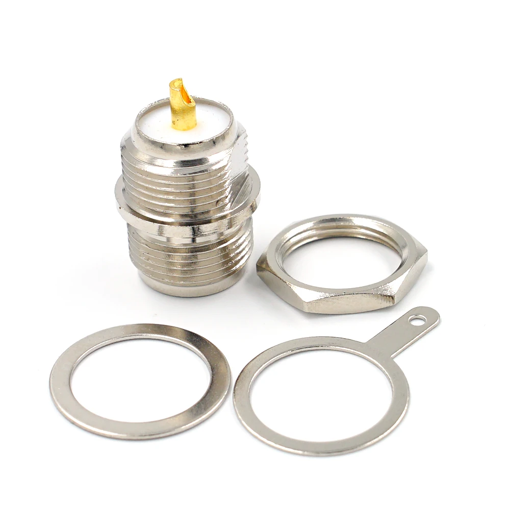 1PCS Stecker N Typ weibliche Jack schott solder tasse schreibtisch montieren RF KOAXIAL Adapter – Detail 3