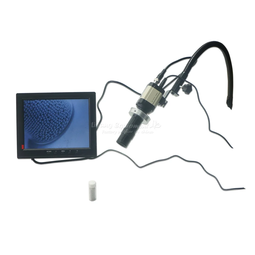 LY 15มม.เส้นผ่านศูนย์กลาง40ซม.ความยาวท่อสนับสนุน208เลนส์กล้อง CCD 8 ''TFT Monitor สำหรับ Bga rework เครื่อง Cnc Oca