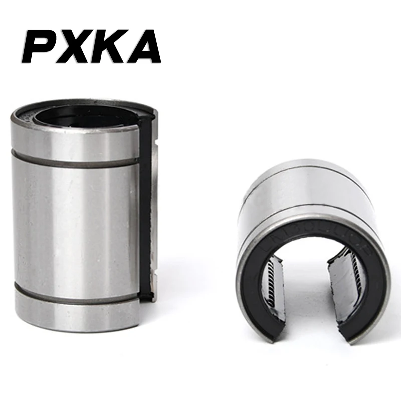 Open linear sliding motion bearings LM10UUOP LM12UUOP LM13UUOP LM16UUOP LM20UUOP LM25UUOP LM30UUOP LM35UUOP LM40UUOP LM50/60UUOP