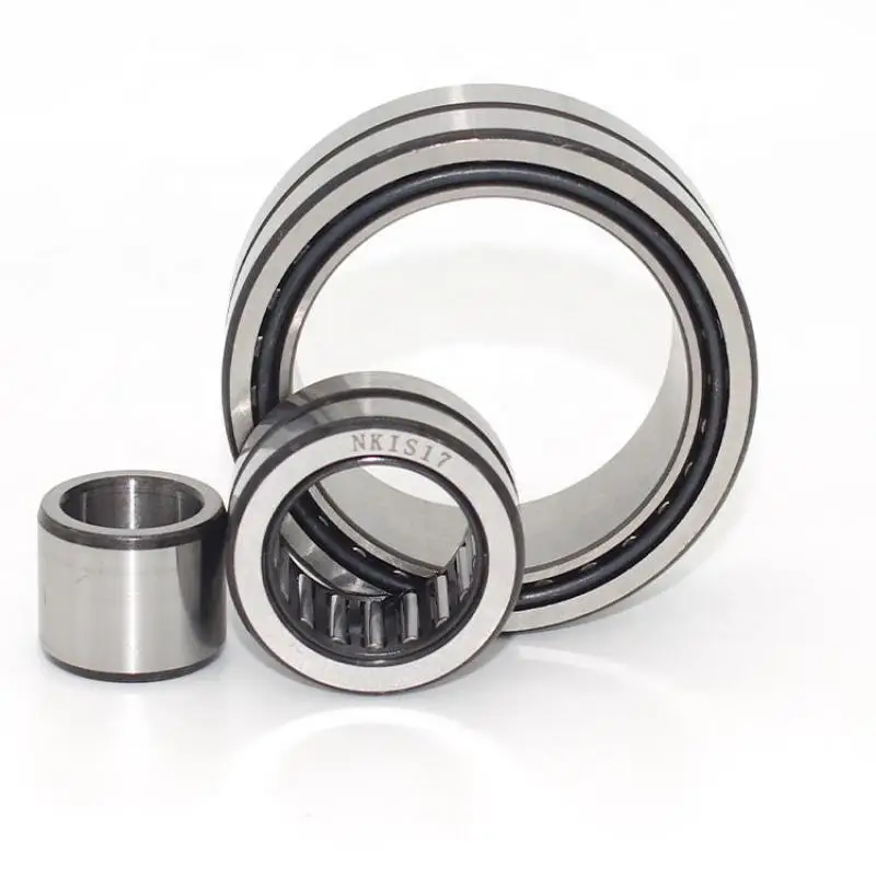 Free Shipping 5pcs NKI22/20  NKI2220 Size 22*34*22mm Needle Roller Bearing With Flanges With Inner Ring