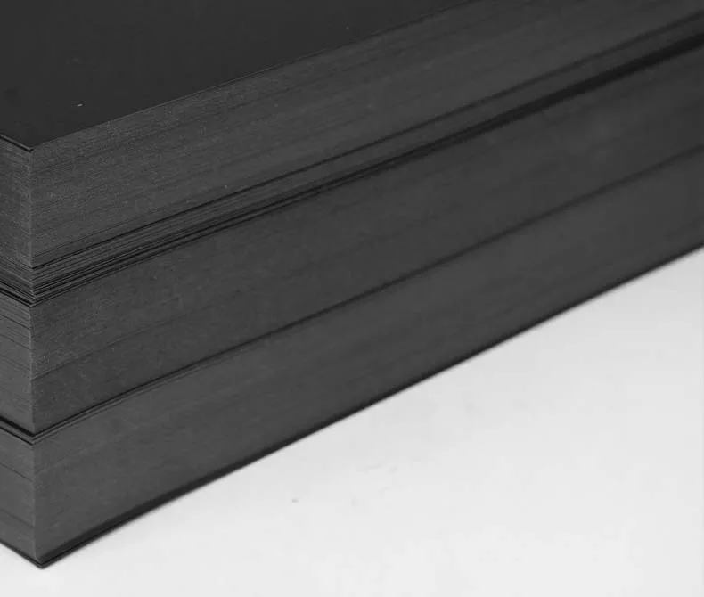 Blank Black Paper Graffiti DIY Handmade Paper A4 80g 180g 230g Craft Paper Cardboard Blank Hand Drawing Sketch Paper