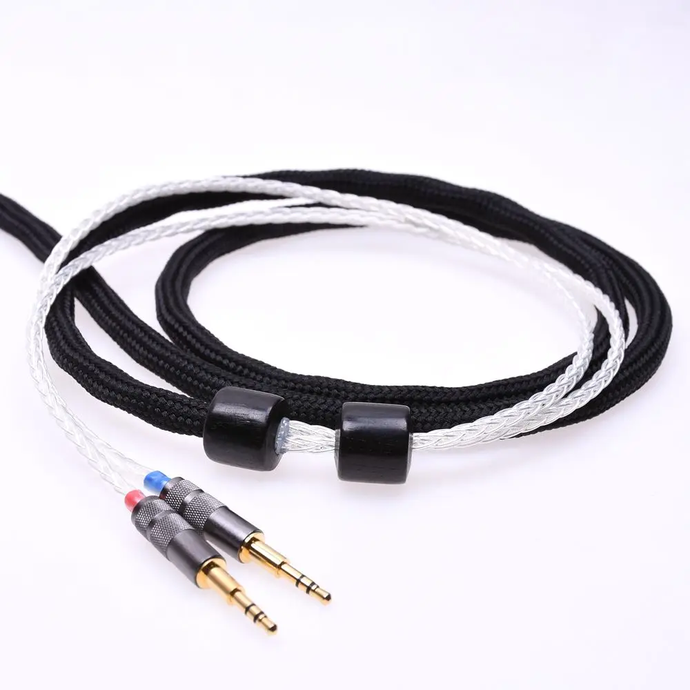 5M 4-Pin XLR Silver Plated Headphone Upgrade Cable Doth 2.5mm Compatible For Hifiman HE1000 HE400S He400i HE560 Oppo PM-1 PM-2