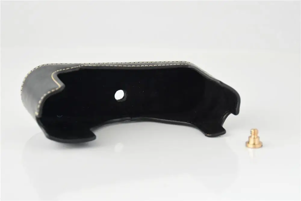 كاميرا حقيبة حالة ل ايكا M9-P M9 M8 M-E بو الجلود نصف الجسم المسمار 1/4 مجموعة غطاء مع بطارية افتتاح ، شحن مجاني