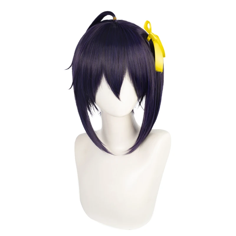 Chuunibyou demo koi ga shitai Takanashi Rikka Parrucca Cosplay Capelli resistenti al calore per le donne Parrucca da festa di Halloween + Protezione della parrucca