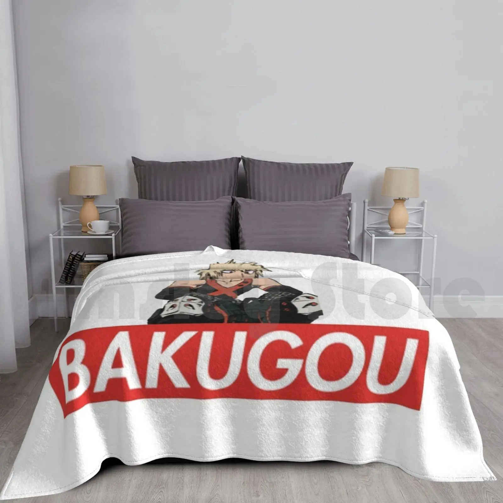 

Katsuki Bakugou Blanket For Sofa Bed Travel Bakugo Bakugou Katsuki Katsuki Bakugo Mha Bnha Boku No Hero Academia