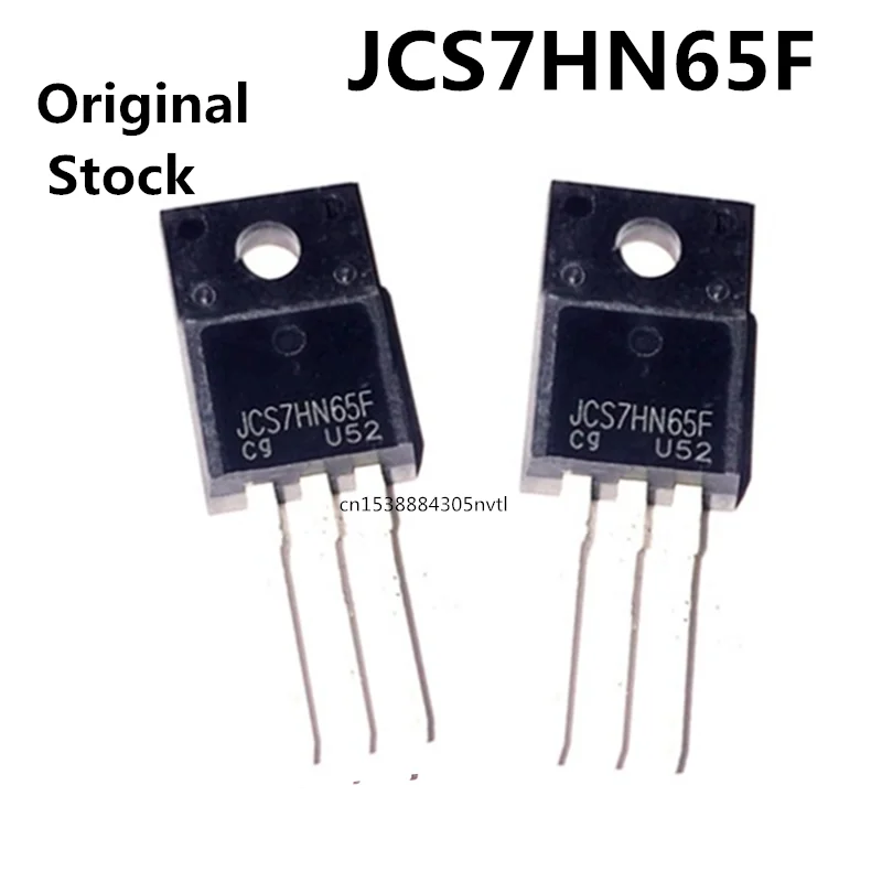 الأصلي 10 قطعة/JCS7HN65F 7A/650V TO-220F