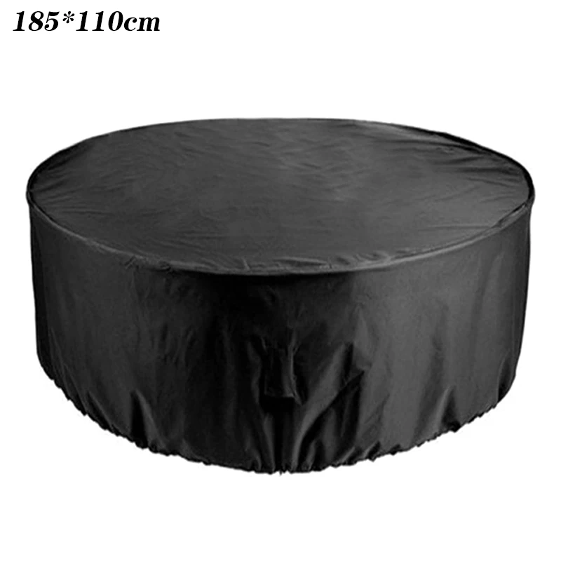 Large Round Waterproof Dustproof UV Protector Outdoor Garden Patio Table Chair Set All-Purpose Covers For Outdoor Furniture