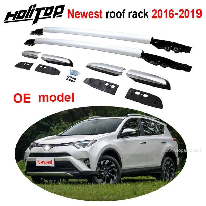 OE roof rack roof bar roof rail for Toyota RAV4 2013 2014 2015 2016 2017 2018 2019, OEM model, 2pcs/set,from ISO9001 factory