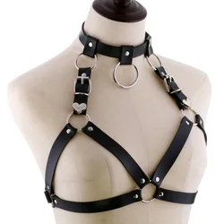 Decopunk 2022 New Punk Top Body Harness Rave Jewelry For Women And Girls Goth Festival Fashion Gothic Accessories