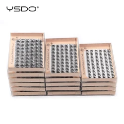 Wholesale 5/10/50/100 Boxes Lashes Individual Volume Thick Eyelashes Extension Makeup 20D Cluster False eyelashes In Bulk Cilios