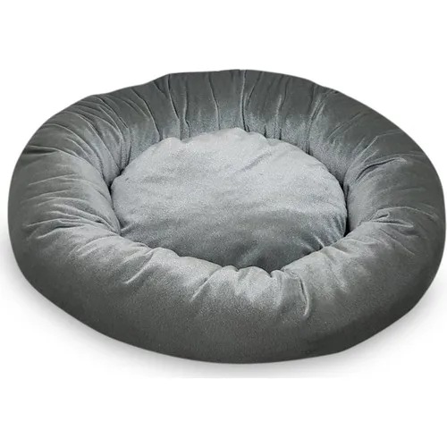 Life Pet Donut Cat Bed Cat and Small Breed Dog Bed 50 cm Diameter