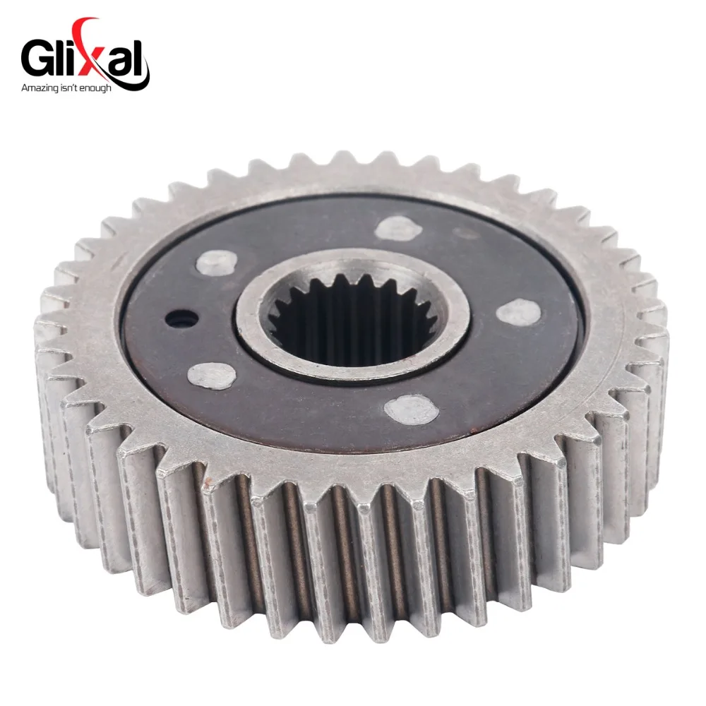 Glixal GY6 125cc 150cc Modified Fuel Gear Fuel Economy Siding Gear for 152QMI 157QMJ Scooter Moped ATV Go-Kart