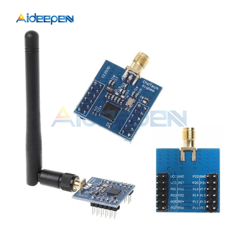 لوحة تطوير الألواح اللاسلكية ، 3.3 فولت ، 2.4 جيجاهرتز ، وحدة منفذ تسلسلي ، Zigbee ، CC2530F256 ، UART