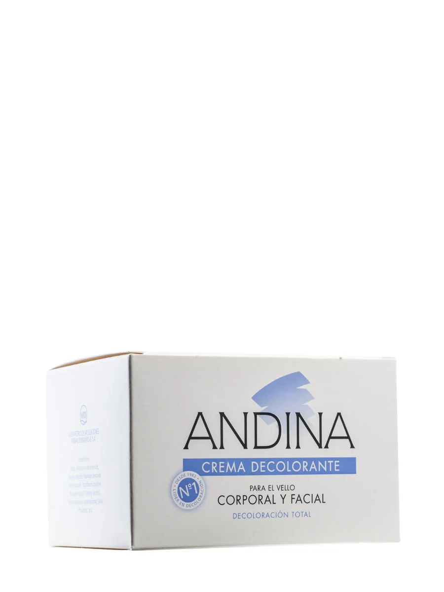 Andean decolorizing cream 100 ml-lightens body and facial hair