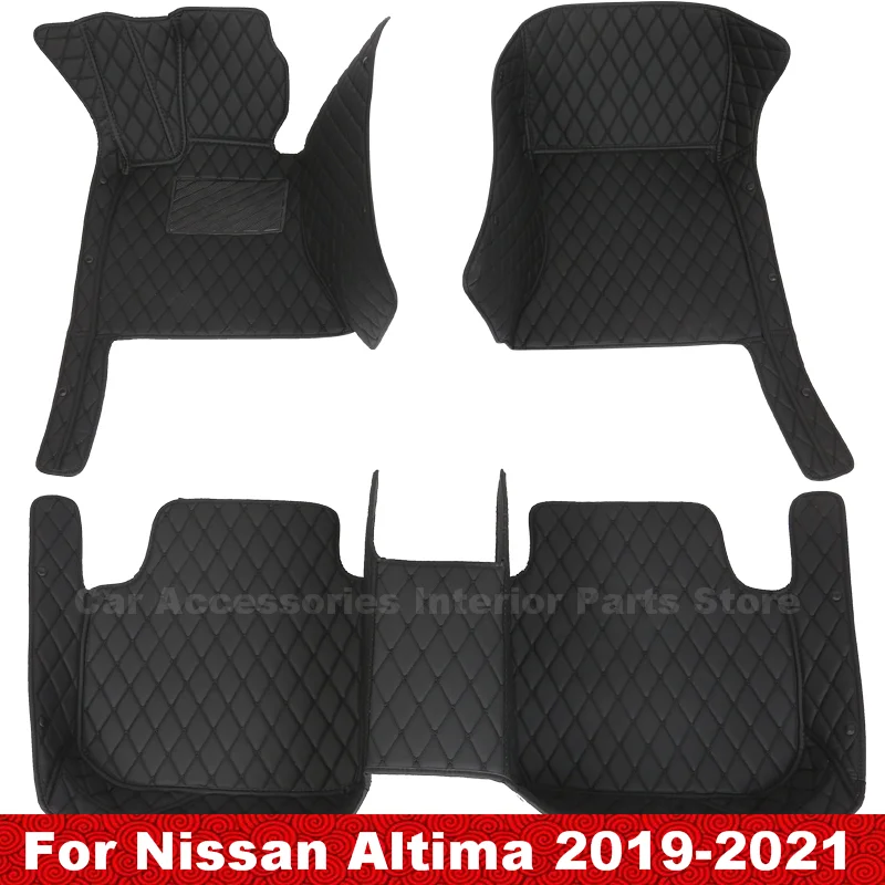 

Car Floor Mats For Nissan Altima Teana 2021 2020 2019 Auto Carpets Waterproof Decoration Protector Covers Accessories Rugs